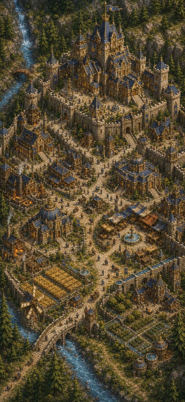 Crown Infinity fortified capital development artwork