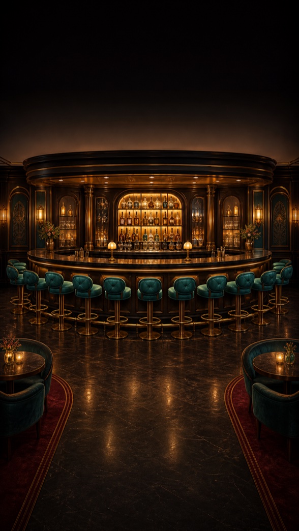 Sit & Reel Casino Bar room artwork